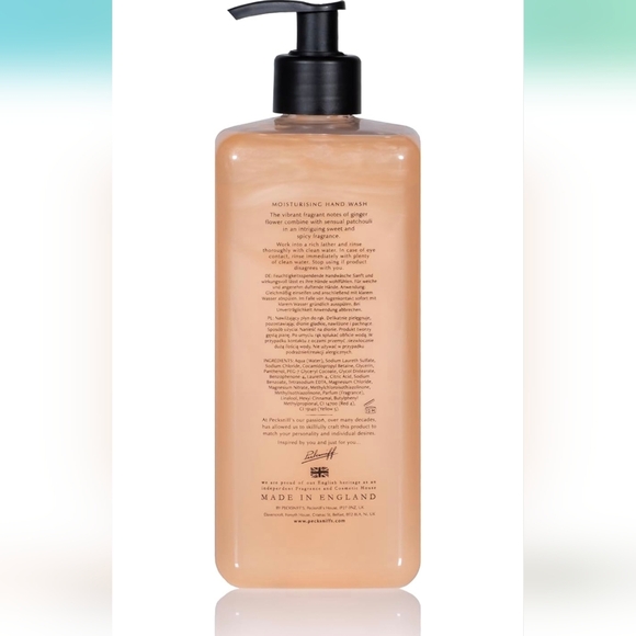 Pecksniff's Ginger Flower & Patchouli Hand Wash 25.3 Fl Oz - Picture 2 of 12